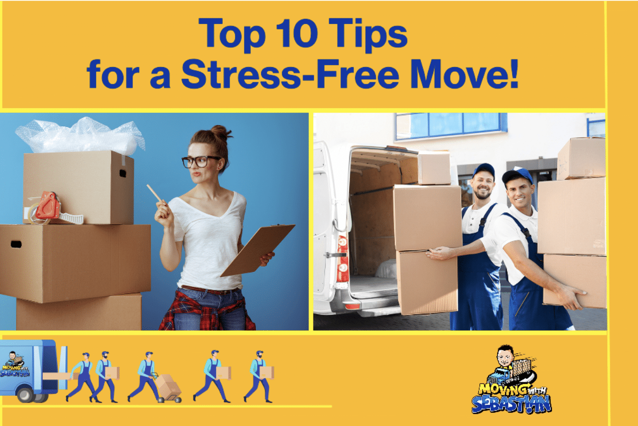 Top 10 tips for a stress-free move