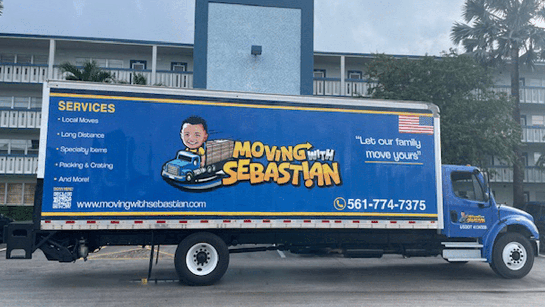 Boca Raton moving truck